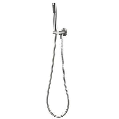 MODERN NATIONAL STAR MINI HAND SHOWER ON BRACKET 265MM BRUSHED CHROME