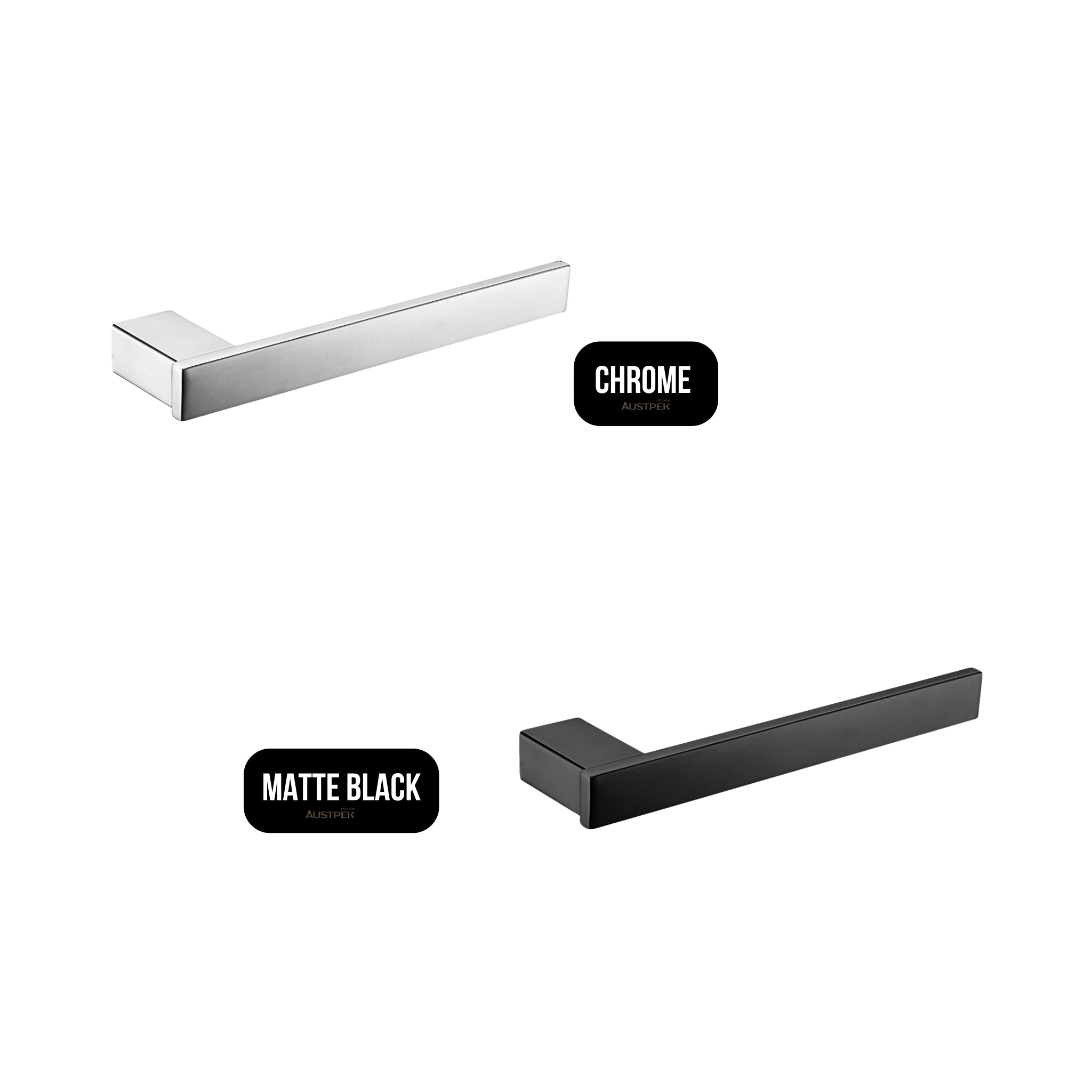 IKON ROSA TOWEL BAR 270MM MATTE BLACK