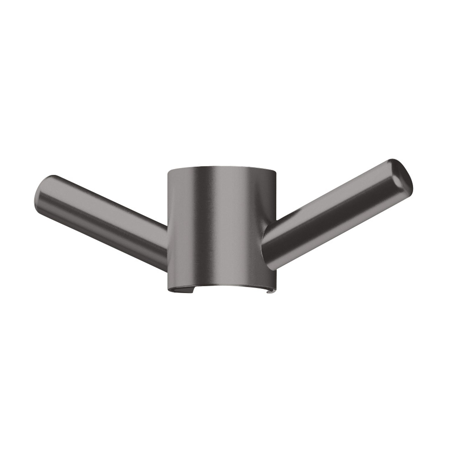 PHOENIX VERTICAL RAIL HOOK ROUND BRUSHED CARBON