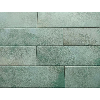ELITE IMPORTERS GREENLAND TEAL MATTE 64X223MM RECTANGLE TILE (PER BOX)
