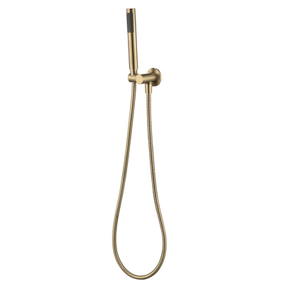 MODERN NATIONAL STAR MINI HAND SHOWER ON BRACKET 265MM BRUSHED BRONZE
