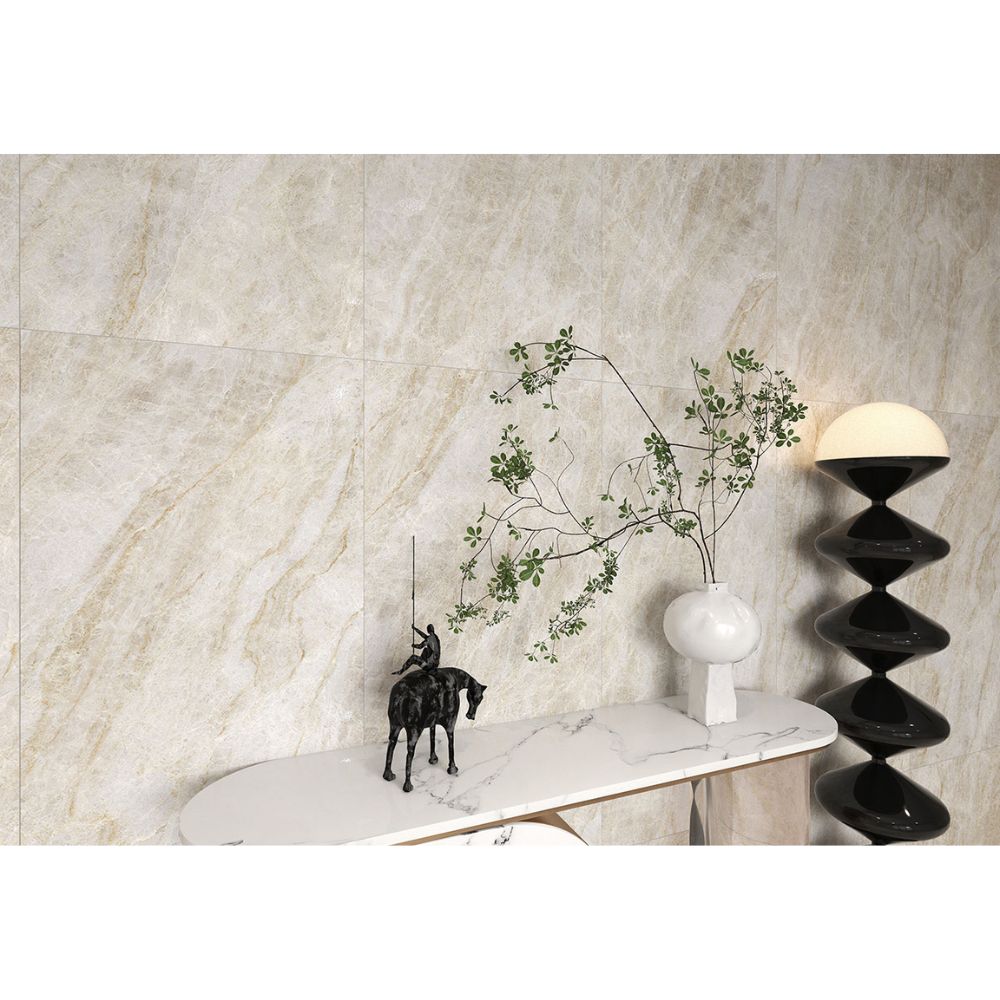EVERSTONE EUROMARMO TAJ MAHAL POLISHED 1200X600MM RECTANGLE TILE (PER BOX)