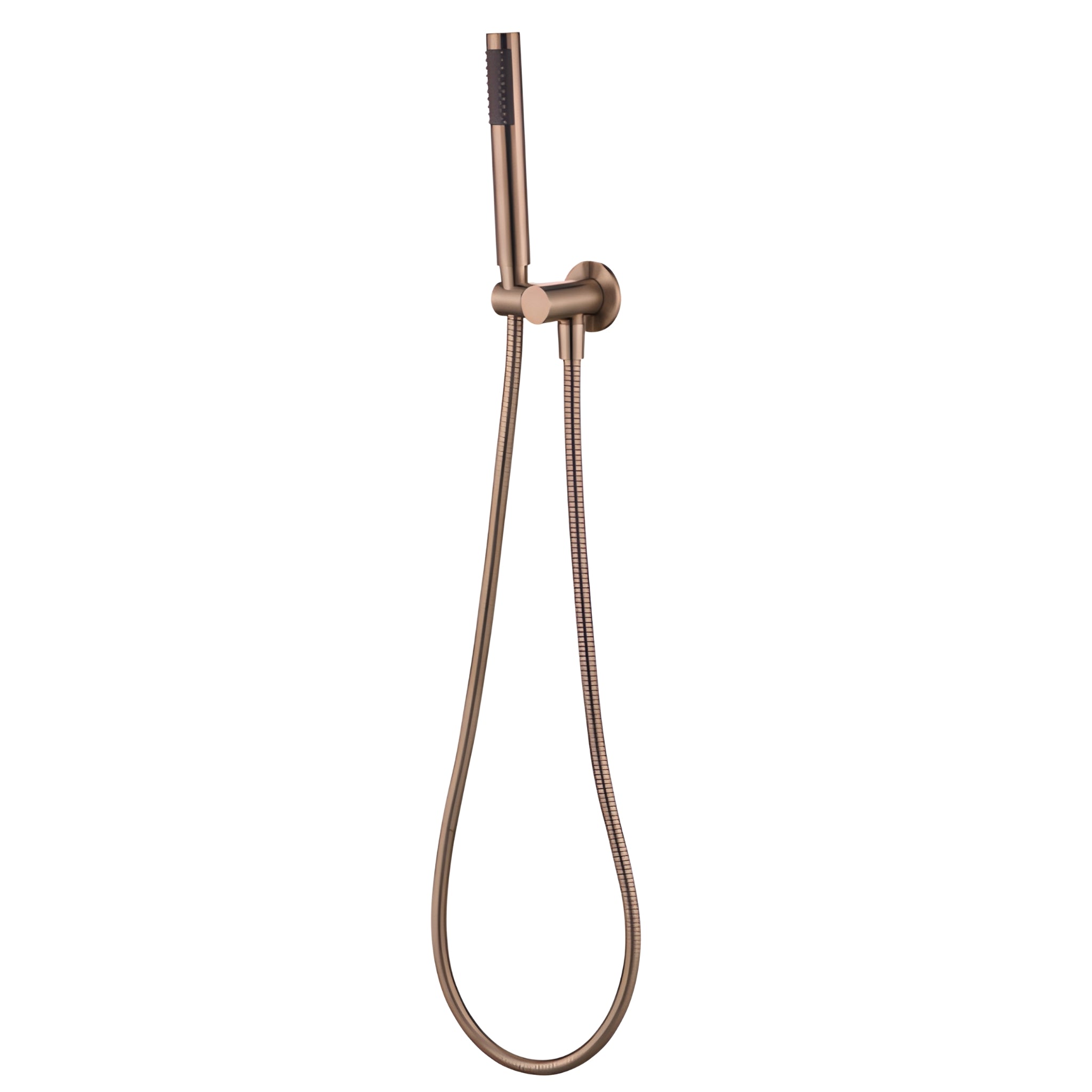 MODERN NATIONAL STAR MINI HAND SHOWER ON BRACKET 265MM CHAMPAGNE