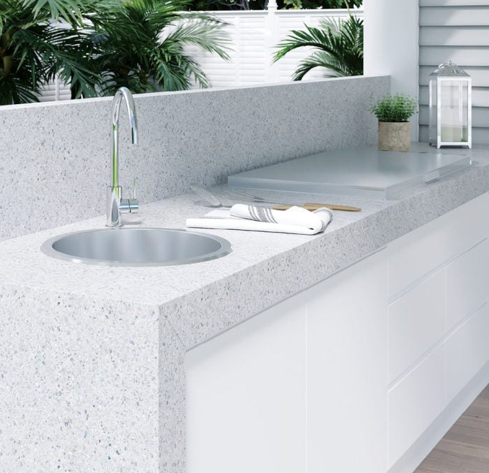 FIENZA TIVA SINGLE BOWL KITCHEN SINK STAINLESS STEEL 430MM