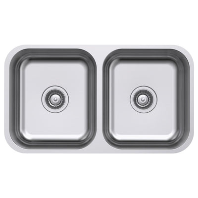 FIENZA TIVA DOUBLE BOWL KITCHEN SINK STAINLESS STEEL 785MM