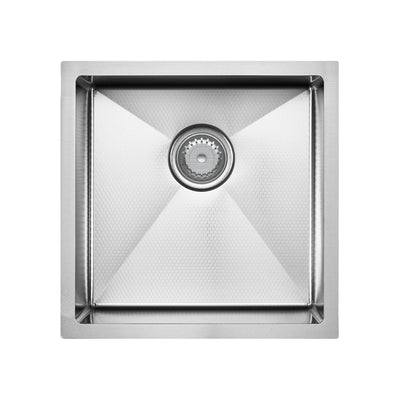 FIENZA HANA ANTI SCRATCH SINGLE BOWL KITCHEN SINK KIT STAINLESS STEEL 450MM