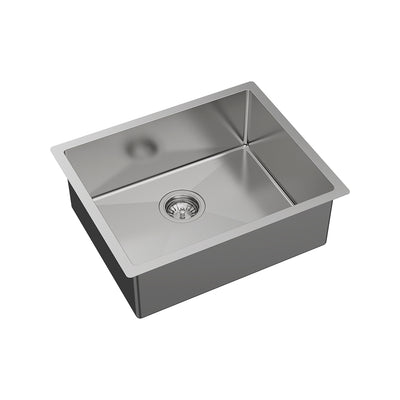 FIENZA HANA SINGLE BOWL KITCHEN SINK STAINLESS STEEL 550MM