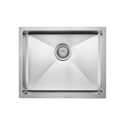 FIENZA HANA ANTI SCRATCH SINGLE BOWL KITCHEN SINK STAINLESS STEEL 550MM