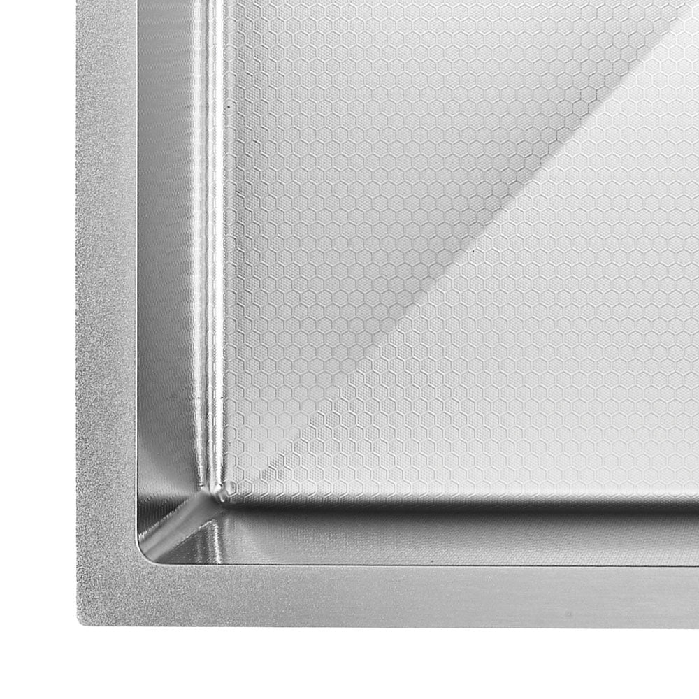 FIENZA HANA ANTI SCRATCH SINGLE BOWL KITCHEN SINK STAINLESS STEEL 550MM