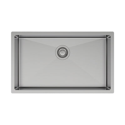 FIENZA HANA SINGLE BOWL KITCHEN SINK STAINLESS STEEL 750MM