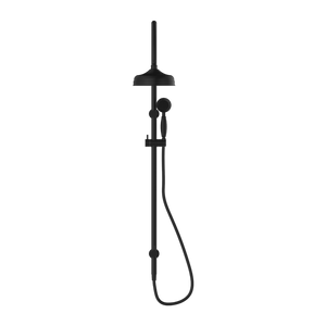 NERO YORK TWIN SHOWER WITH METAL HAND SHOWER MATTE BLACK
