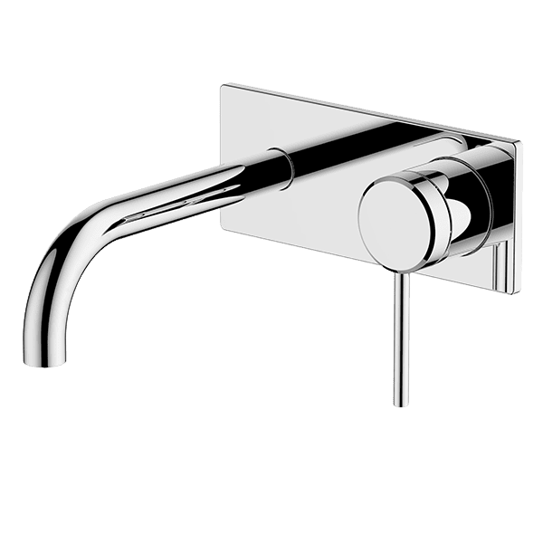 GARETH ASHTON POCO WALL BASIN / BATH MIXER SET 165MM CHROME