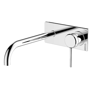 GARETH ASHTON POCO WALL BASIN / BATH MIXER SET 220MM CHROME