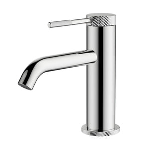 GARETH ASHTON POCO KNURLED BASIN MIXER CHROME