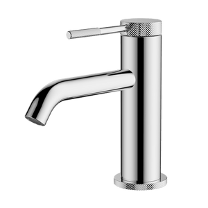GARETH ASHTON POCO KNURLED BASIN MIXER CHROME