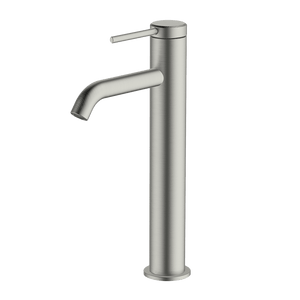 GARETH ASHTON POCO TALL BASIN MIXER BRUSHED NICKEL