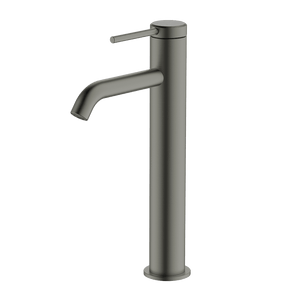 GARETH ASHTON POCO TALL BASIN MIXER GUN METAL