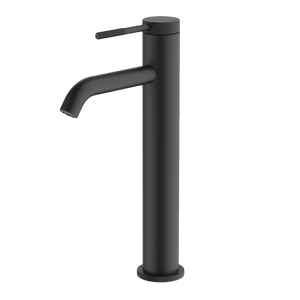 GARETH ASHTON POCO KNURLED TALL BASIN MIXER BLACK
