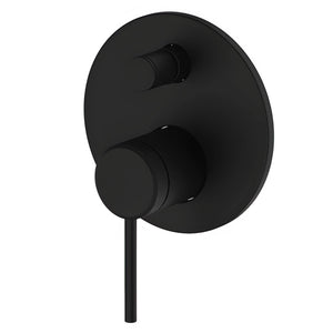 GARETH ASHTON POCO COMPLETE WALL MIXER WITH DIVERTER BLACK