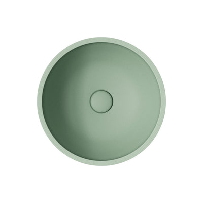 FIENZA ALBA CONCRETE ABOVE COUNTER BASIN SAGE 362MM