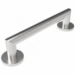 VITO T-SHAPE GRAB RAIL BRUSHED STAINLESS STEEL (AVAILABLE IN 450MM AND 600MM)