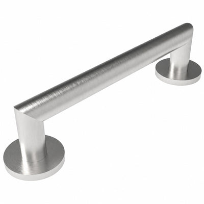 VITO L-SHAPE GRAB RAIL BRUSHED STAINLESS STEEL (AVAILABLE IN 300MM AND 400MM)