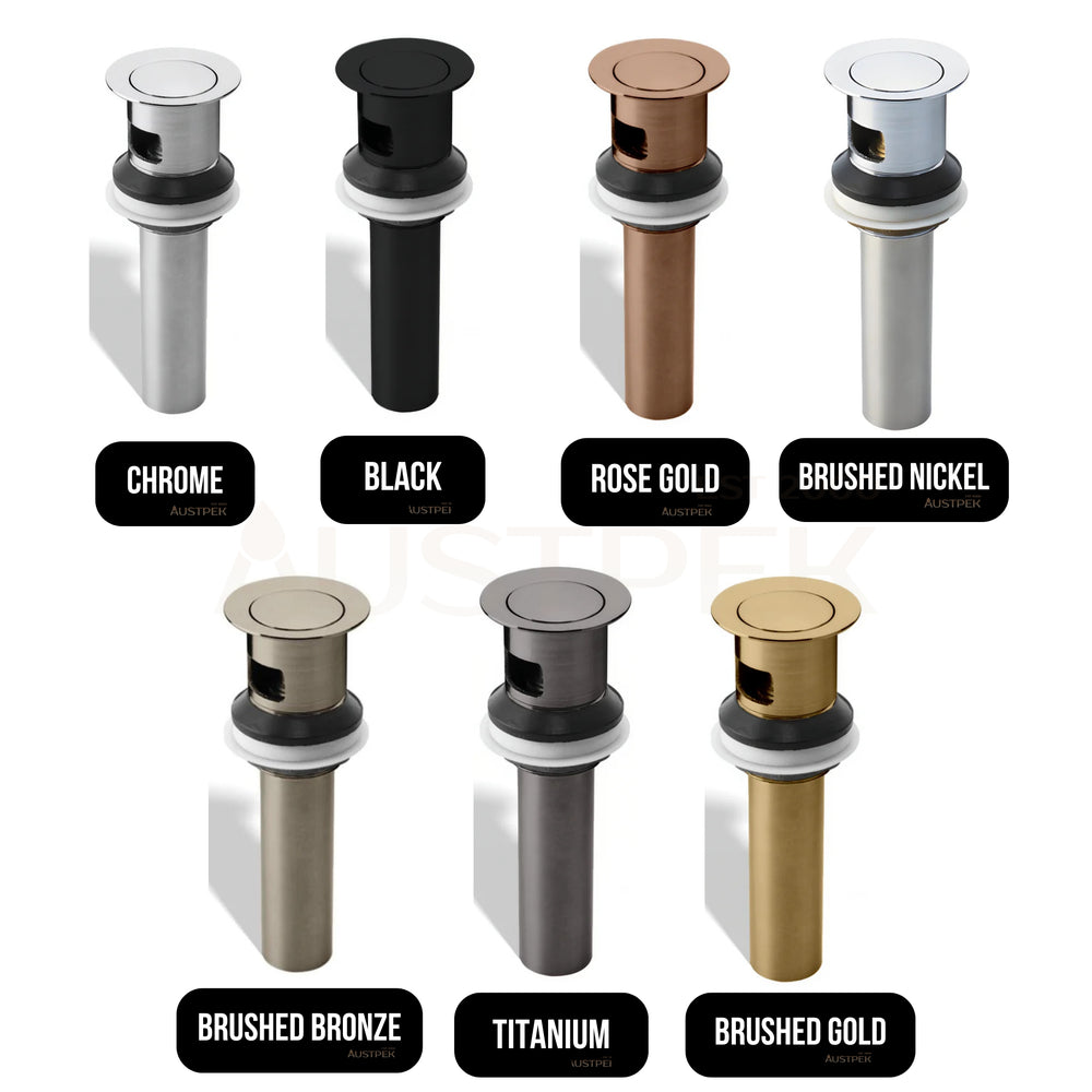 KOHLER POP-UP WASTE VIBRANT TITANIUM