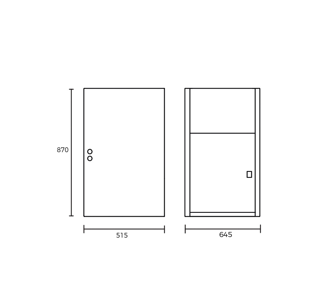 EVERHARD CLASSIC 70L STAINLESS STEEL MAXI LAUNDRY UNIT 645MM WHITE