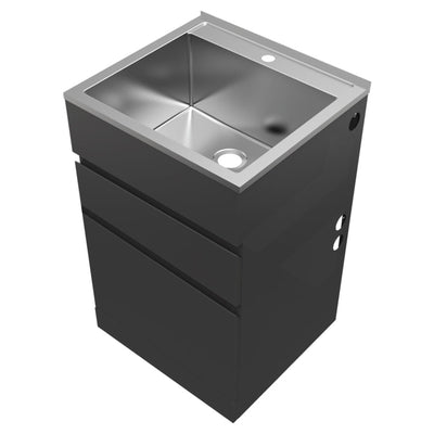 EVERHARD EXCELLENCE 45L DRAWER SYSTEM LAUNDRY UNIT 555MM MATTE BLACK