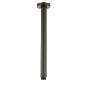 INSPIRE PAVIA CEILING SHOWER ARM ROUND 300MM GUN METAL