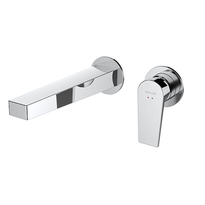 KOHLER TAUT WALL BASIN MIXER 200MM CHROME