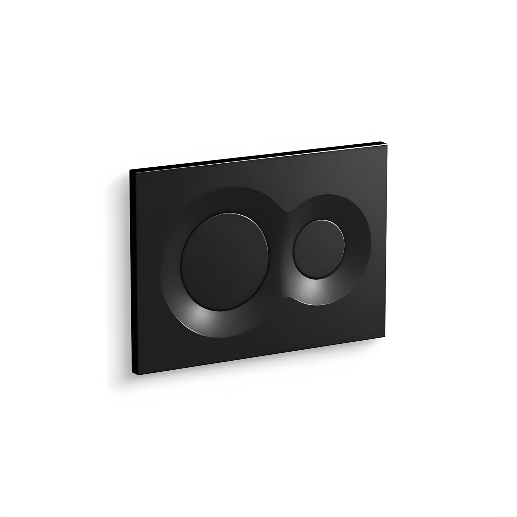 KOHLER LYNK MECHANICAL FLUSH PLATE 225MM BLACKENED BRONZE
