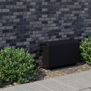 PURETEC F3E 3-STAGE WHOLE HOUSE FILTERWALL SYSTEM MIDNIGHT BLACK
