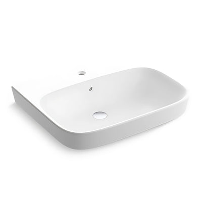 KOHLER MODERNLIFE ABOVE COUNTER BASIN GLOSS WHITE 600MM