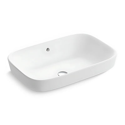 KOHLER MODERNLIFE ABOVE COUNTER BASIN GLOSS WHITE 600MM