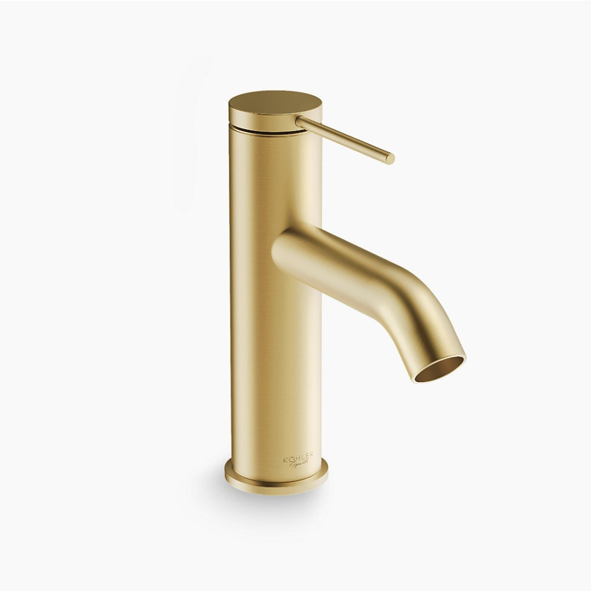 KOHLER COMPONENTS BASIN MIXER 178MM BRUSHED BRASS