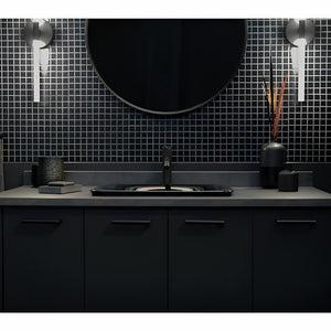 KOHLER COMPONENTS BASIN MIXER 178MM MATTE BLACK