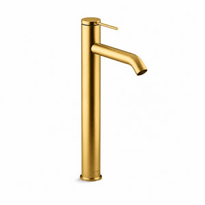 KOHLER COMPONENTS SUPER TALL BASIN MIXER 355MM BRUSHED BRASS