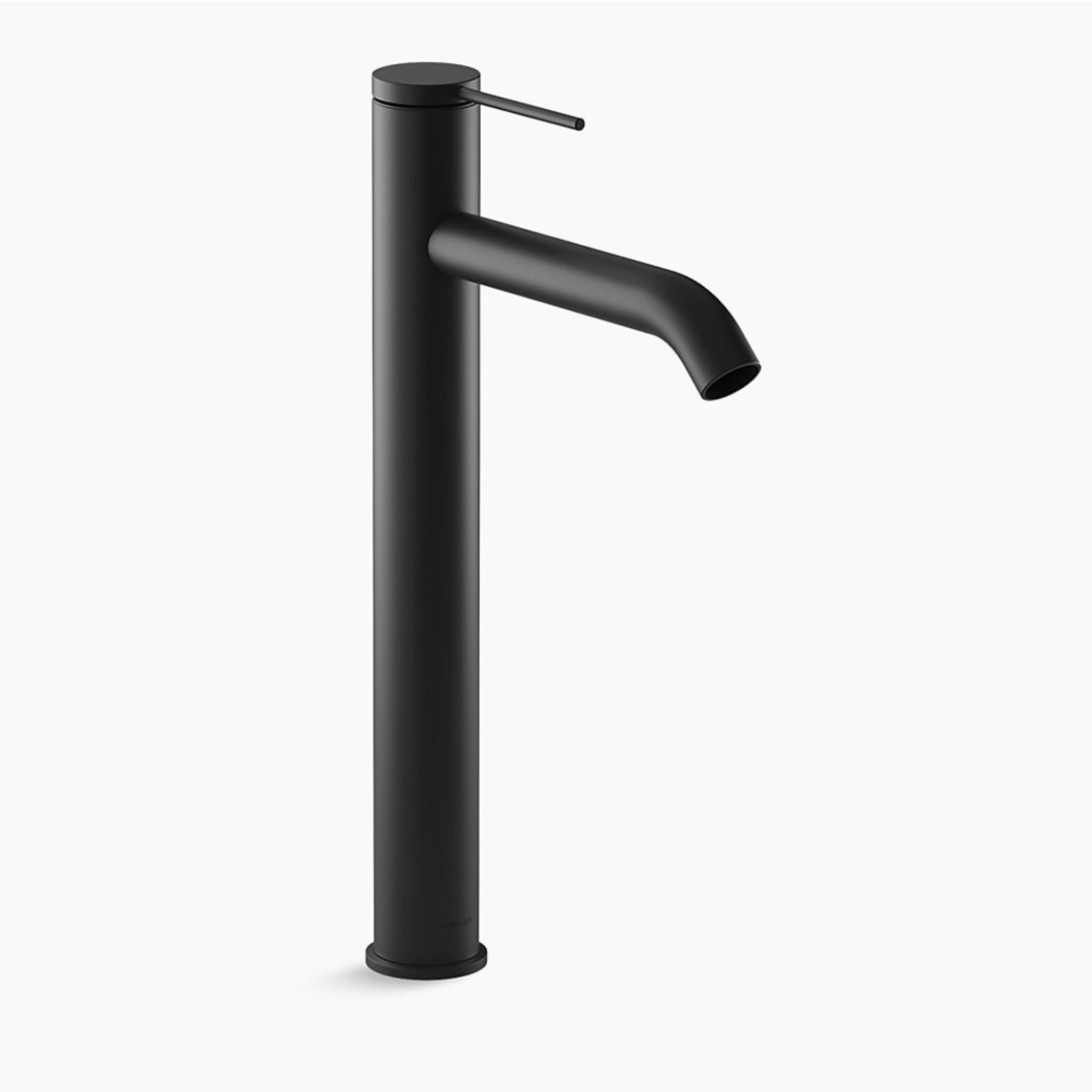 KOHLER COMPONENTS SUPER TALL BASIN MIXER 355MM MATTE BLACK