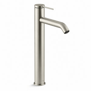 KOHLER COMPONENTS SUPER TALL BASIN MIXER 355MM BRUSHED NICKEL