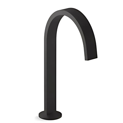 KOHLER COMPONENTS HOB MOUNT RIBBON BASIN SPOUT 160MM MATTE BLACK