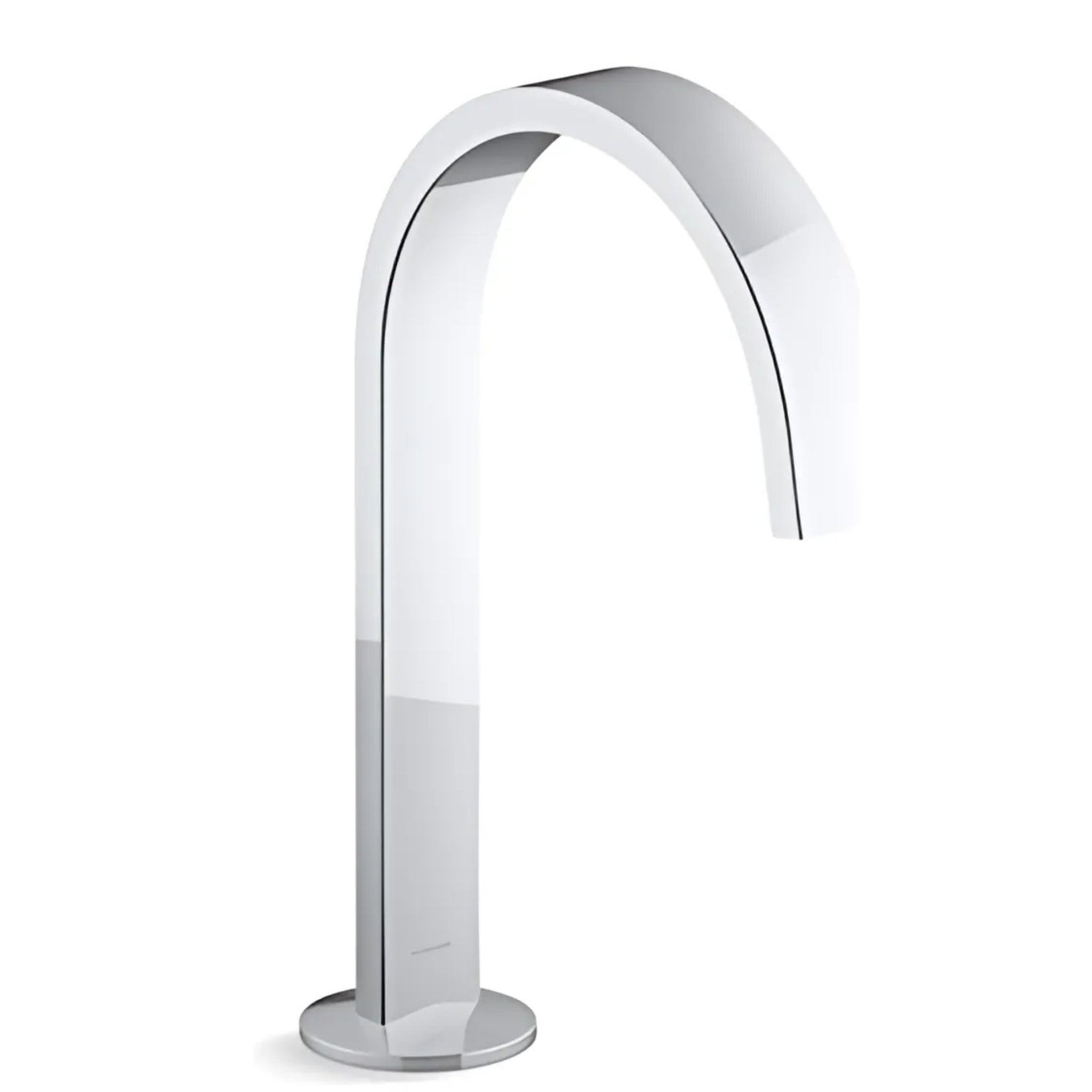 KOHLER COMPONENTS BASIN SPOUT MOUNT RIBBON CHROME 160MM