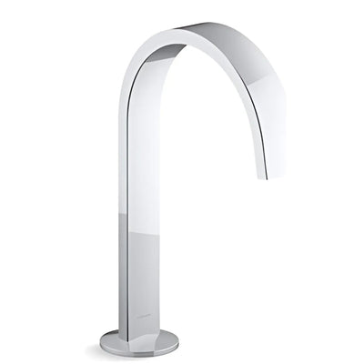 KOHLER COMPONENTS HOB MOUNT RIBBON BASIN SPOUT 160MM CHROME