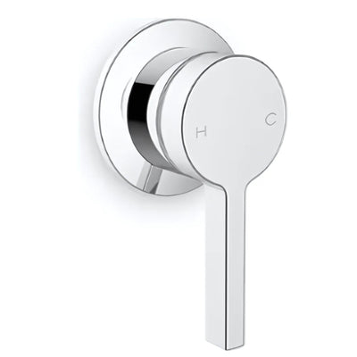 KOHLER COMPONENTS WALL MIXER WITH LEVER HANDLE & INWALL VALVE COMPLETE KIT CHROME