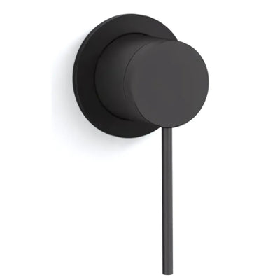 KOHLER COMPONENTS WALL MIXER WITH PIN LEVER HANDLE & INWALL VALVE COMPLETE KIT MATTE BLACK