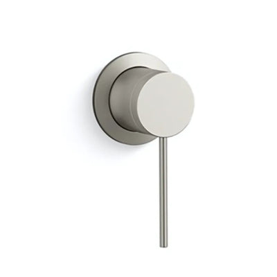 KOHLER COMPONENTS WALL MIXER WITH PIN LEVER HANDLE & INWALL VALVE COMPLETE KIT BRUSHED NICKEL