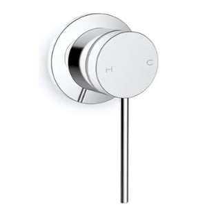 KOHLER COMPONENTS WALL MIXER WITH PIN LEVER HANDLE & INWALL VALVE COMPLETE KIT CHROME