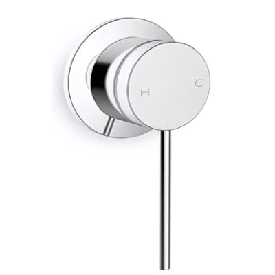 KOHLER COMPONENTS WALL MIXER WITH PIN LEVER HANDLE & INWALL VALVE COMPLETE KIT CHROME