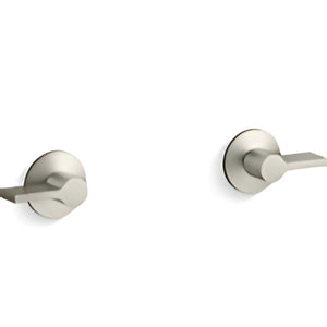 KOHLER COMPONENTS WALL TOP ASSEMBLY LEVER HANDLE WITH INWALL VALVE COMPLETE KIT BRUSHED NICKEL