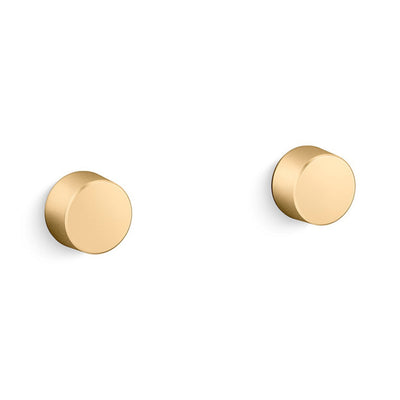 KOHLER COMPONENTS WALL TOP ASSEMBLY OYL HANDLE WITH INWALL VALVE COMPLETE KIT BRUSHED BRASS